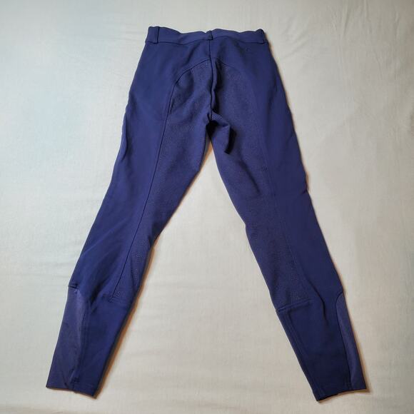 Smartpak Piper Womens Size 26R Cropped Riding Breeches Navy Blue - Picture 3 of 9